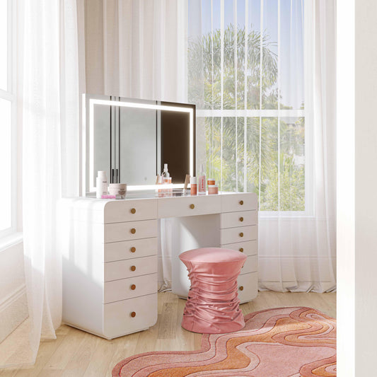 Lola Jumbo LED Panel Vanity Mirror