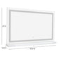 Lola Jumbo LED Panel Vanity Mirror