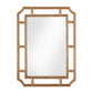 Cienna 24"x32" Natural Rattan Wall Mirror