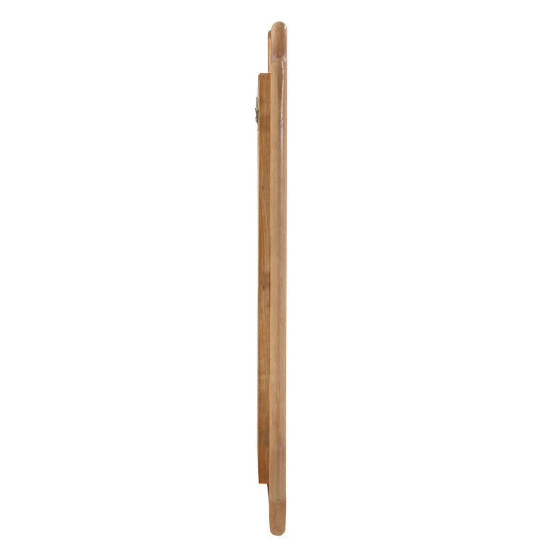 Cienna 24"x32" Natural Rattan Wall Mirror