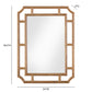 Cienna 24"x32" Natural Rattan Wall Mirror