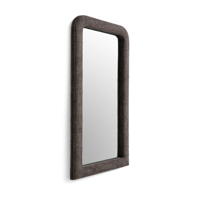 Heidi 43"X78" Upholstered Oversized Floor Mirror - Espresso