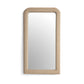 Heidi 43"X78" Upholstered Oversized Floor Mirror - Honey