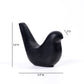 Black Marble Bird Statue