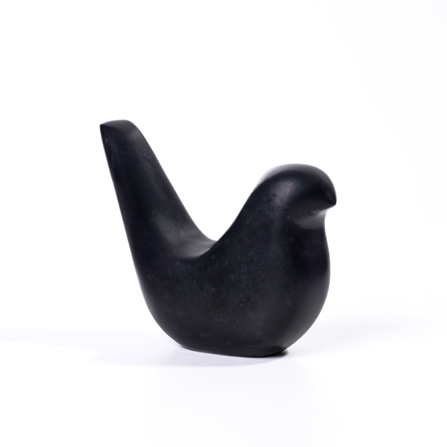 Black Marble Bird Statue