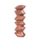 Marble Sunset Pink Cairn Tall Decorative Object