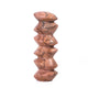 Marble Sunset Pink Cairn Tall Decorative Object