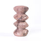 Marble Pink Cairn Decorative Object