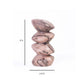 Marble Pink Cairn Decorative Object
