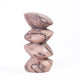 Marble Pink Cairn Decorative Object
