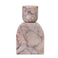 Marble White Brown Foundation Candle Holder