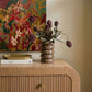 Marble Layered Decorative Vase - Brown