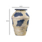 Visha Cream and Blue Terracotta Decorative Vase