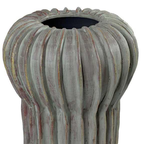 Visha Grey Green Terracotta Decorative Vase
