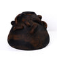 Visha Roped Dark Terracotta Decorative Vase