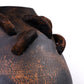 Visha Roped Dark Terracotta Decorative Vase