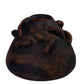 Visha Roped Dark Terracotta Decorative Vase