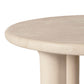 Barbara Cream Textured Indoor / Outdoor 47 inch Round Dining Table