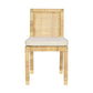 Amara Cream Linen Dining Chair