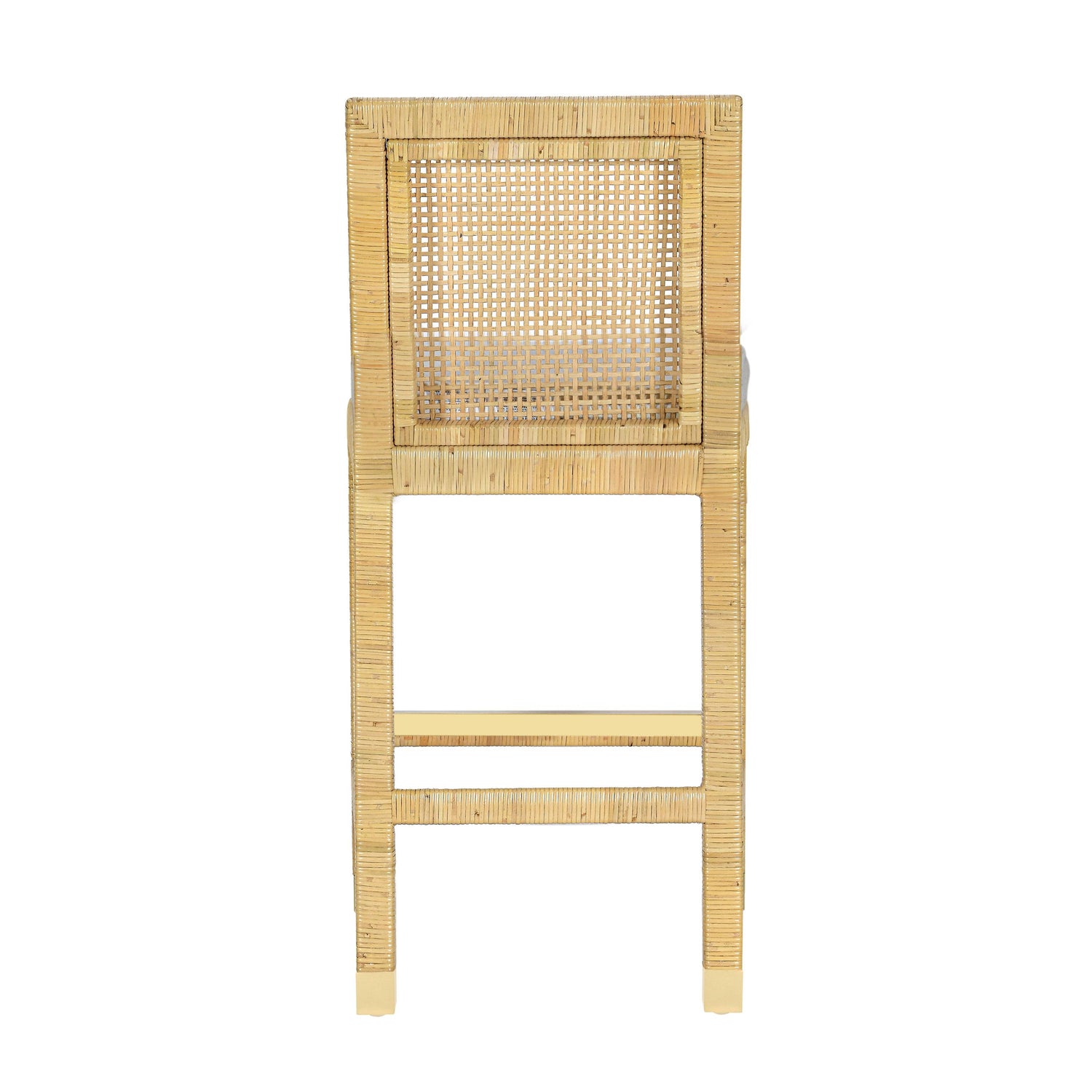 Amara Cream Linen Counter Stool