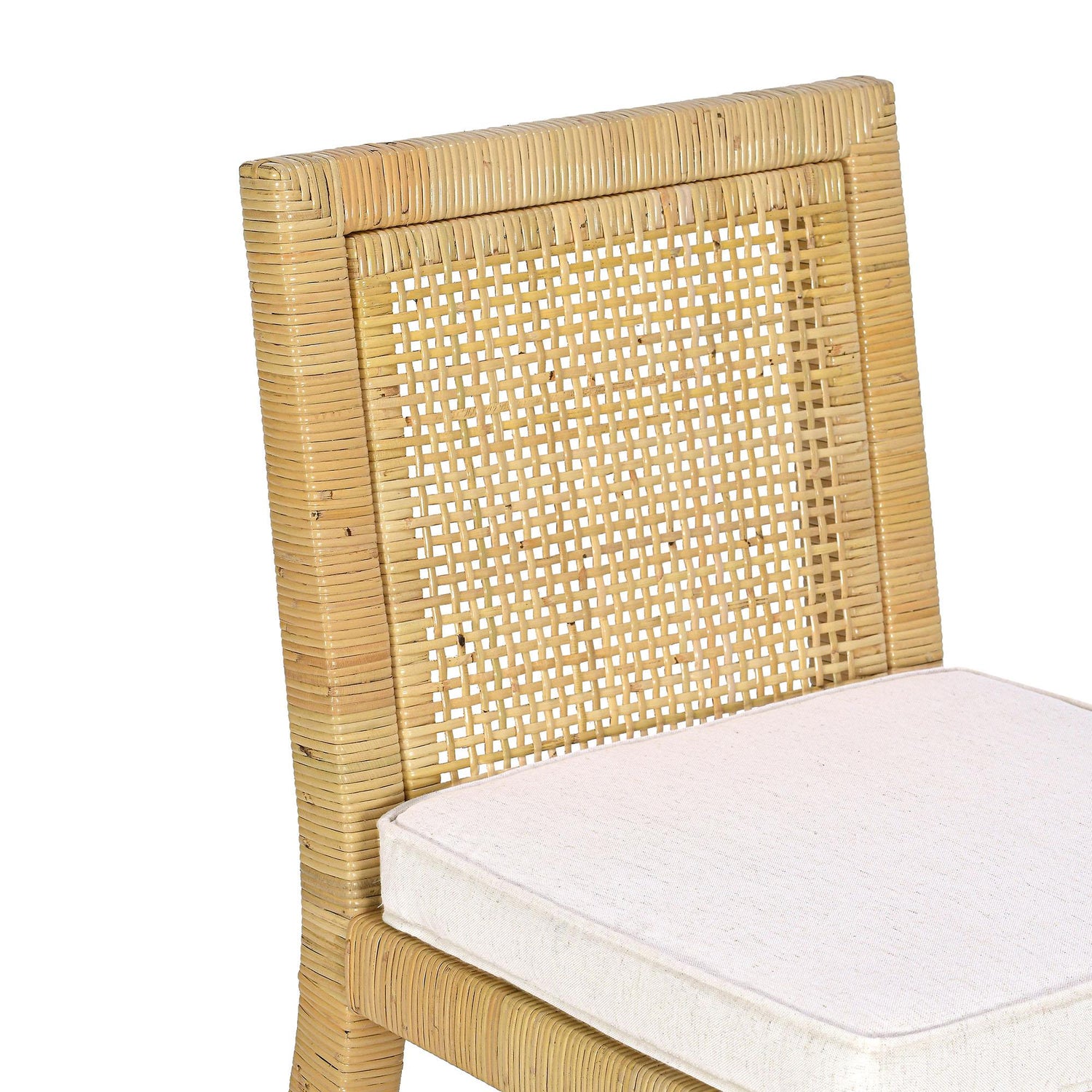 Amara Cream Linen Counter Stool