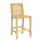 Amara Cream Linen Counter Stool