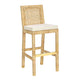 Amara Cream Linen Barstool