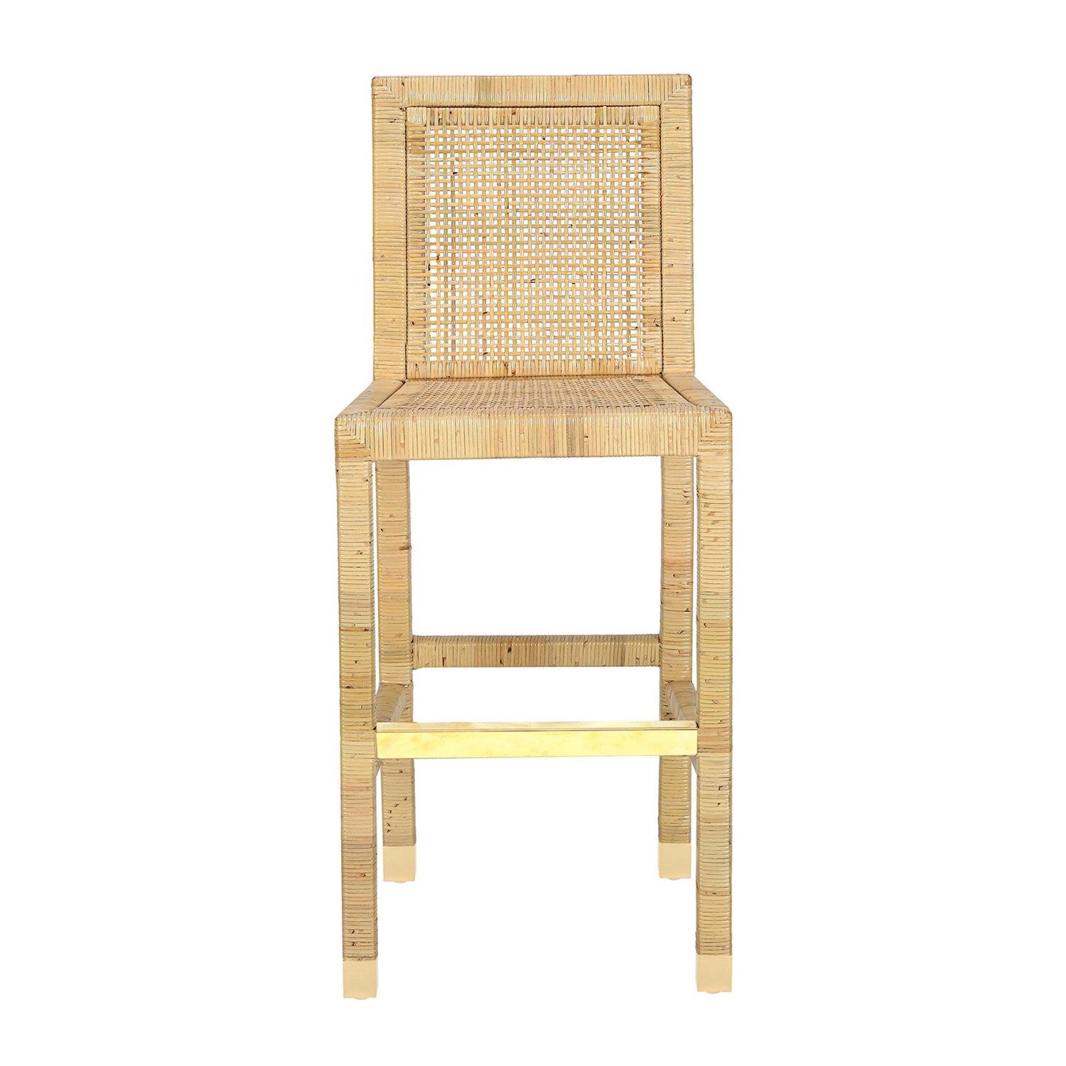 Amara Cream Linen Barstool