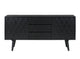 Valentina 59" Black Acacia Buffet