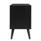 Valentina 59" Black Acacia Buffet