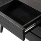 Valentina 59" Black Acacia Buffet