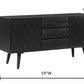 Valentina 59" Black Acacia Buffet