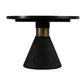 Rishi Black Rope Oval Table