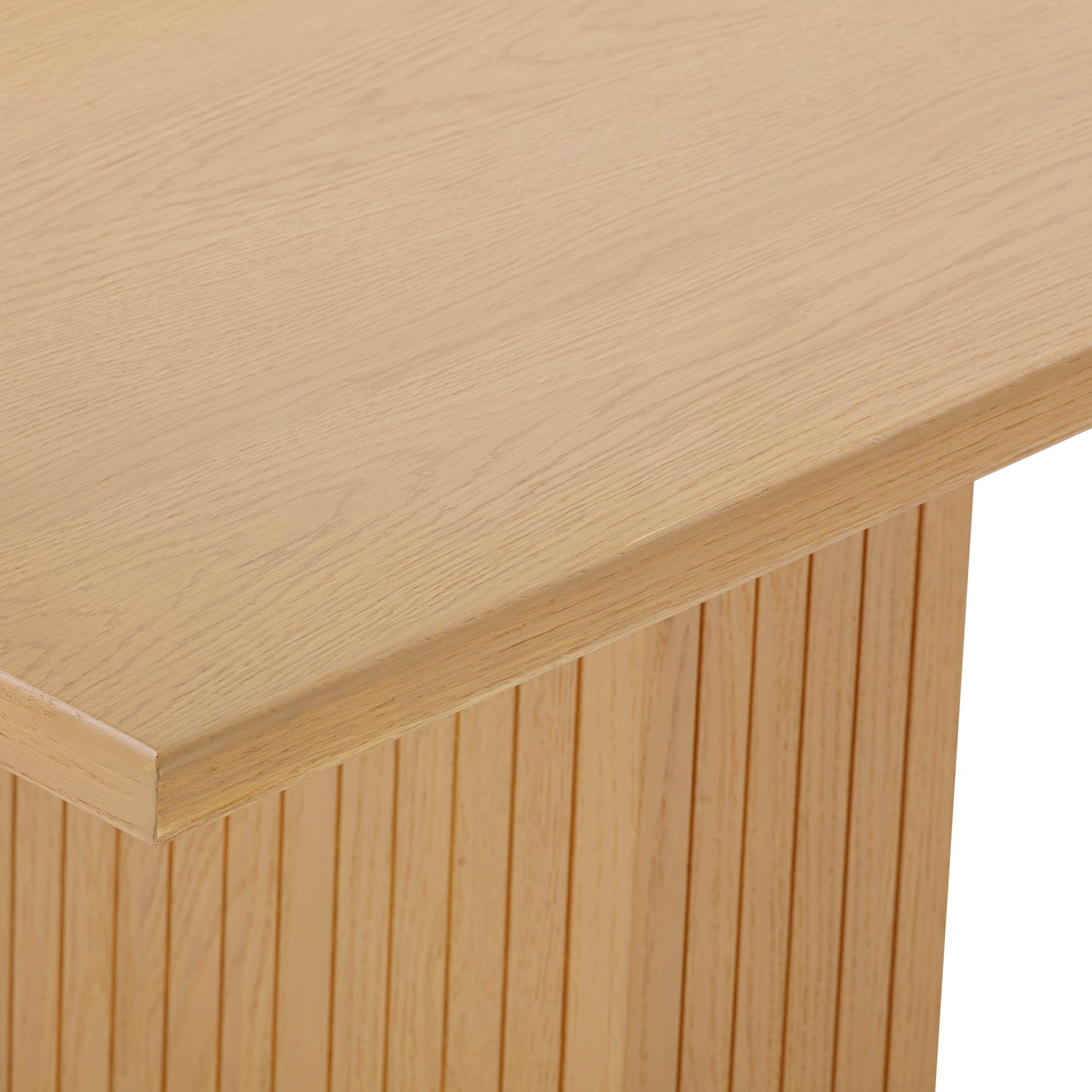Chelsea Natural Oak Wood 96 inch Rectangular Dining Table