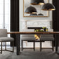 Haute Beige Linen Chair in Brass