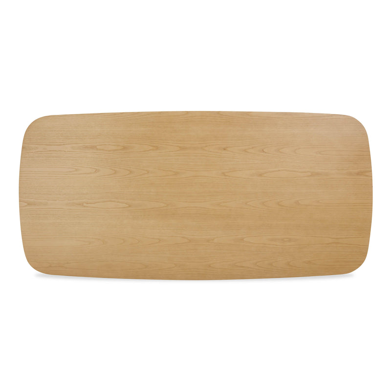 Cybill Natural Ash Rectangular Dining Table (79"-94") - 79"