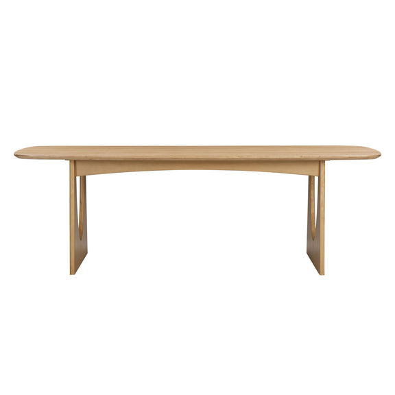 Cybill Natural Ash Rectangular Dining Table (79"-94") - 94"