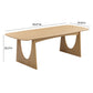 Cybill Natural Ash Rectangular Dining Table (79"-94") - 94"