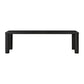 Akola Black Oak Rectangular Dining Table