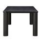Akola Black Oak Rectangular Dining Table