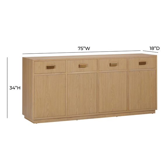 Aria Natural Oak Buffet