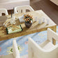 Brandyss Natural Burl Rectangular Dining Table