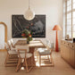 Bobbie Cream Performance Upcycled Fabric Dining Chair
