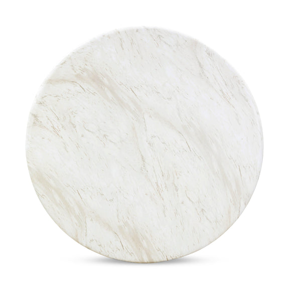 Esme Faux Marble Indoor/Outdoor 48" Round Dining Table