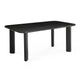 Jodie Black Ash 68" Rectangular Dining Table