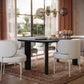 Jodie Black Ash 68" Rectangular Dining Table