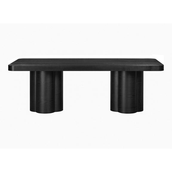 Bambi Black Ash Dining Table