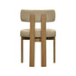 Odessa Taupe Vegan Leather Dining Chair