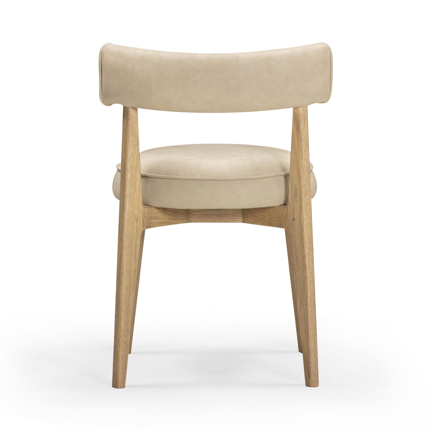 Nikita Taupe Performance Vegan Leather Dining Chair