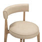 Nikita Taupe Performance Vegan Leather Dining Chair